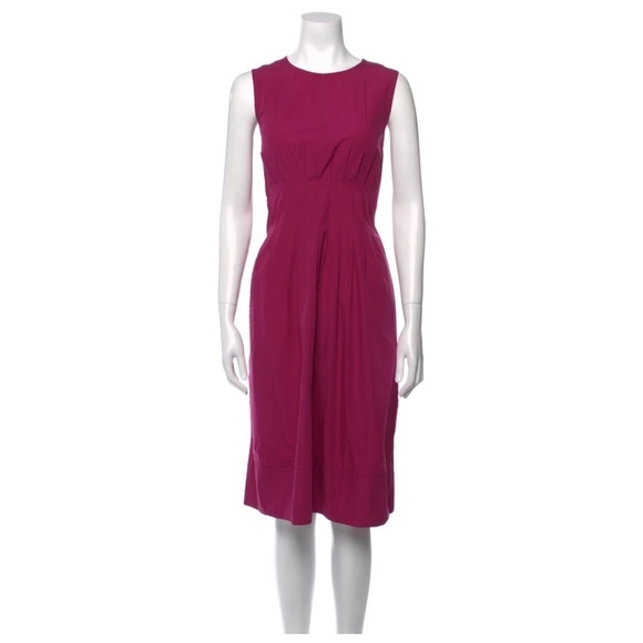 MaxMara Dresses & Skirts - ‘S MaxMara Crew Neck Midi Length Dress